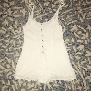 Kimchi Blue White Romper